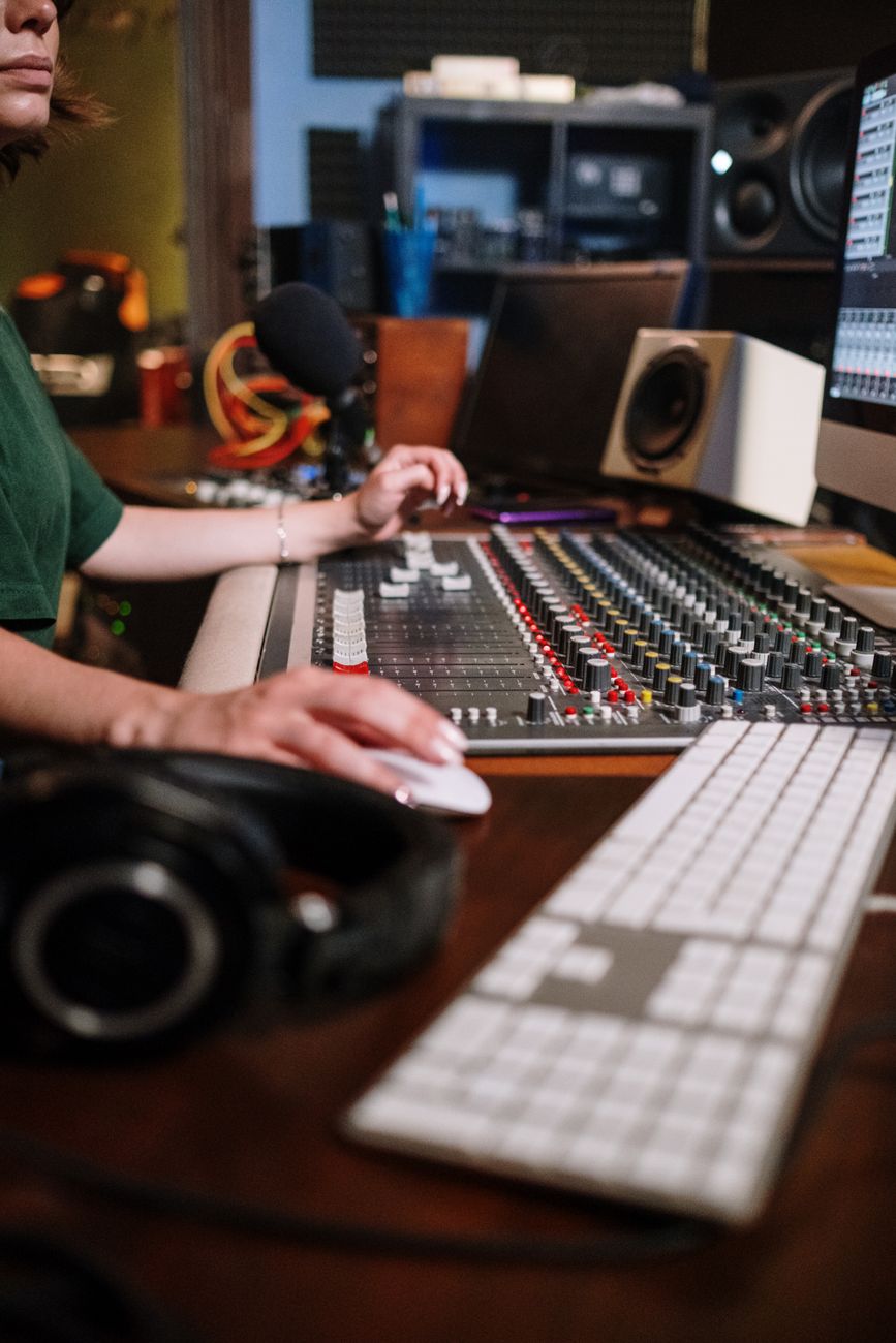 Professional video editor console